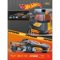 Foto ilustrativa Caderno Brochura Capa Dura Universitário Hot Wheels 48 Folhas