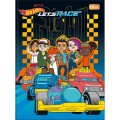Foto ilustrativa Caderno Brochura Capa Dura Universitário Hot Wheels Let's Race 80 Folhas