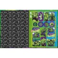 Foto ilustrativa Caderno Brochura Capa Dura Universitário Hulk 80 Folhas