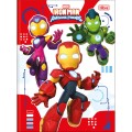 Foto ilustrativa Caderno Brochura Capa Dura Universitário Iron Man 80 Folhas