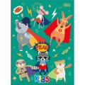 Foto ilustrativa Caderno Brochura Capa Dura Universitário Kids Masculino 48 Folhas