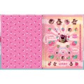 Foto ilustrativa Caderno Brochura Capa Dura Universitário Lotso 80 Folhas