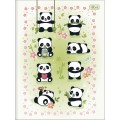 Foto ilustrativa Caderno Brochura Capa Dura Universitário Lovely Friend 80 Folhas