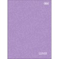 Foto ilustrativa Caderno Brochura Capa Dura Universitário Lunix 80 Folhas