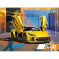 Foto ilustrativa Caderno Brochura Capa Dura Universitário Meia Pauta Ao Alto X-Racing 40 Folhas