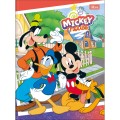 Foto ilustrativa Caderno Brochura Capa Dura Universitário Mickey 80 Folhas