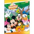 Foto ilustrativa Caderno Brochura Capa Dura Universitário Mickey 80 Folhas