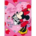 Foto ilustrativa Caderno Brochura Capa Dura Universitário Minnie 80 Folhas