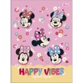 Foto ilustrativa Caderno Brochura Capa Dura Universitário Minnie 80 Folhas