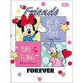Foto ilustrativa Caderno Brochura Capa Dura Universitário Minnie 80 Folhas
