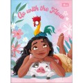 Foto ilustrativa Caderno Brochura Capa Dura Universitário Moana 80 Folhas