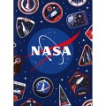 Foto ilustrativa Caderno Brochura Capa Dura Universitário Nasa 80 Folhas