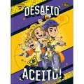 Foto ilustrativa Caderno Brochura Capa Dura Universitário Natan por Aí 80 Folhas
