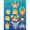 Foto ilustrativa Caderno Brochura Capa Dura Universitário One Piece 80 Folhas