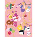Foto ilustrativa Caderno Brochura Capa Dura Universitário Pepper Feminino 80 Folhas