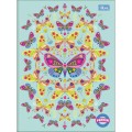 Foto ilustrativa Caderno Brochura Capa Dura Universitário Pepper Feminino 80 Folhas