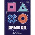 Foto ilustrativa Caderno Brochura Capa Dura Universitário PlayStation 80 Folhas