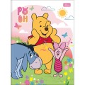 Foto ilustrativa Caderno Brochura Capa Dura Universitário Pooh 80 Folhas