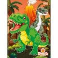 Foto ilustrativa Caderno Brochura Capa Dura Universitário Raptor 80 Folhas