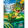 Foto ilustrativa Caderno Brochura Capa Dura Universitário Raptor 80 Folhas