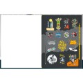 Foto ilustrativa Caderno Brochura Capa Dura Universitário Show 80 Folhas