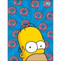 Foto ilustrativa Caderno Brochura Capa Dura Universitário Simpsons 80 Folhas