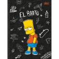 Foto ilustrativa Caderno Brochura Capa Dura Universitário Simpsons 80 Folhas