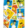 Foto ilustrativa Caderno Brochura Capa Dura Universitário Simpsons 80 Folhas
