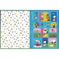 Foto ilustrativa Caderno Brochura Capa Dura Universitário Snoopy 80 Folhas