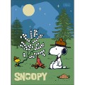 Foto ilustrativa Caderno Brochura Capa Dura Universitário Snoopy 80 Folhas