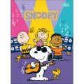 Foto ilustrativa Caderno Brochura Capa Dura Universitário Snoopy 80 Folhas