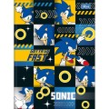 Foto ilustrativa Caderno Brochura Capa Dura Universitário Sonic 48 Folhas