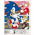 Foto ilustrativa Caderno Brochura Capa Dura Universitário Sonic 48 Folhas