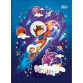 Foto ilustrativa Caderno Brochura Capa Dura Universitário Spice Kids Masculino 80 Folhas