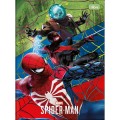 Foto ilustrativa Caderno Brochura Capa Dura Universitário Spider Man Game 80 Folhas