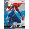 Foto ilustrativa Caderno Brochura Capa Dura Universitário Spider Man Game 80 Folhas