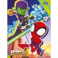 Foto ilustrativa Caderno Brochura Capa Dura Universitário Spidey 80 Folhas