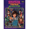 Foto ilustrativa Caderno Brochura Capa Dura Universitário Stranger Things: Histórias de 85 - 80 Folhas