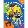 Foto ilustrativa Caderno Brochura Capa Dura Universitário Toy Story 80 Folhas