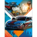 Foto ilustrativa Caderno Brochura Capa Dura Universitário X-Racing 80 Folhas