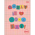 Foto ilustrativa Caderno Brochura Capa Dura Universitário Zoom+ Feminino 96 Folhas