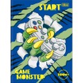 Foto ilustrativa Caderno Brochura Capa Dura Universitário Zoom+ Masculino 48 Folhas