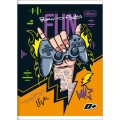 Foto ilustrativa Caderno Brochura Capa Flexível 1/4 D+ 48 Folhas