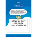 Foto ilustrativa Caderno Brochura Capa Flexível A4+ Tilibom Azul com Moldura 60 Folhas