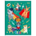 Foto ilustrativa Caderno Brochura Capa Flexível Universitário Kids 60 Folhas