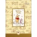 Foto ilustrativa Caderno Brochura Decorado Capa Dura 1/8 Pooh 80 Folhas
