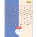 Foto ilustrativa Caderno Brochura Universitário Capa Dura Pauta Ampliada Neurodiversidade 80F