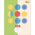 Foto ilustrativa Caderno Brochura Universitário Capa Dura Pauta Ampliada Neurodiversidade 80F