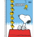 Foto ilustrativa Caderno Capa Dura Universitário 1 Matéria Snoopy Fit 80 Folhas