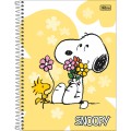 Foto ilustrativa Caderno Capa Dura Universitário 1 Matéria Snoopy Fit 80 Folhas